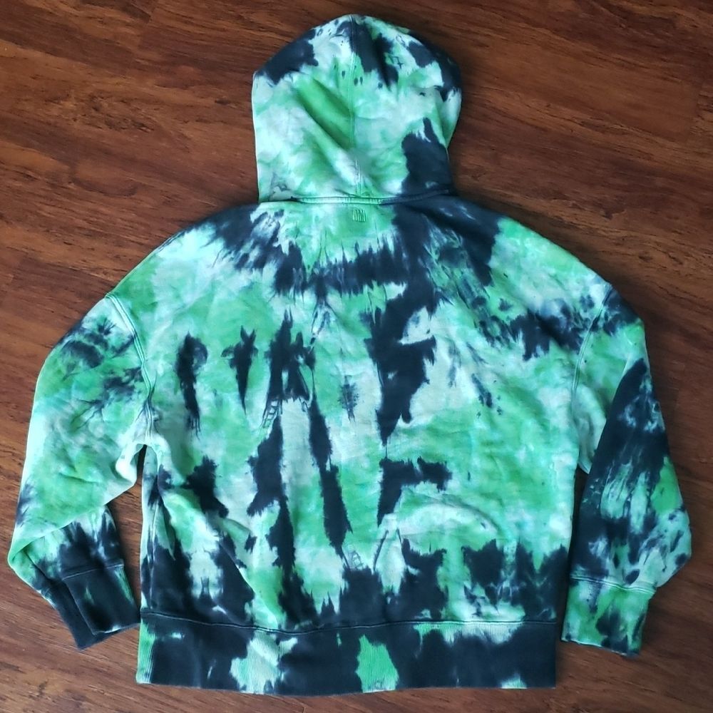 Ami Alexandre Mattiussi Ami Paris Green Tie Dye Edgy Casual Streetwear Small - Picture 9 of 10